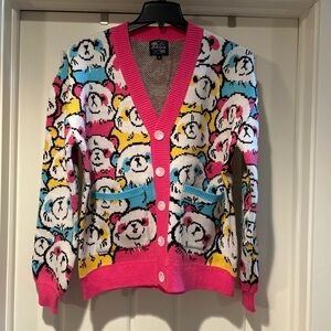 Unisex Panda Cardigan